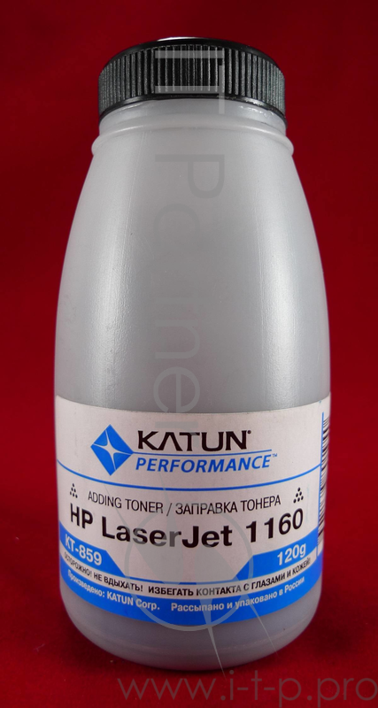Тонер HP LJ 1160/1320 (фл. 120г) Katun фас. Россия