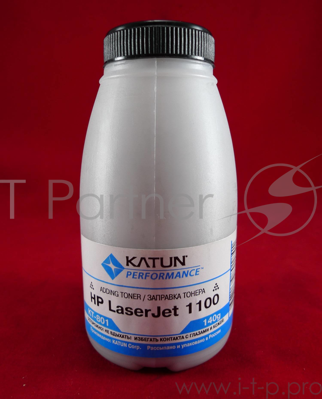 Тонер HP LJ 1100/1150/3100/5L/6L0 (фл. 140г) Katun фас. Россия
