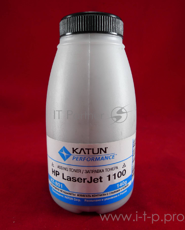 Тонер HP LJ 1100/1150/3100/5L/6L0 (фл. 140г) Katun фас. Россия