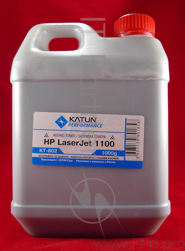 Тонер HP LJ 1100/1150/3100/5L/6L (кан. 1кг) Katun фас. Россия