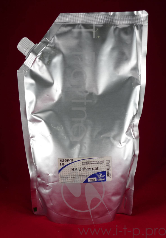 Тонер HP LJ 1010/1015/1200/1300/2100/4000/ (пакет 1кг) Black&White Standart