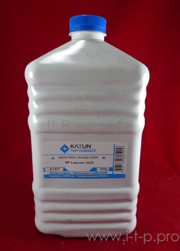 Тонер HP LJ 1010/1012/1015/1018/1020, Canon LBP2900 (кан. 1кг) Katun фас. Россия