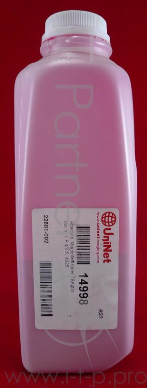 Тонер HP CP 4525/4025/CM 4540 magenta CE263A Absolute Magenta (фл.) 11K Uninet