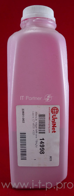 Тонер HP CP 4525/4025/CM 4540 magenta CE263A Absolute Magenta (фл.) 11K Uninet