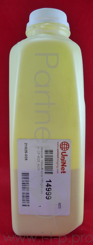Тонер HP CP 4525/4025/CM 4540 yellow CE262A Absolute Yellow (фл.) 11K Uninet