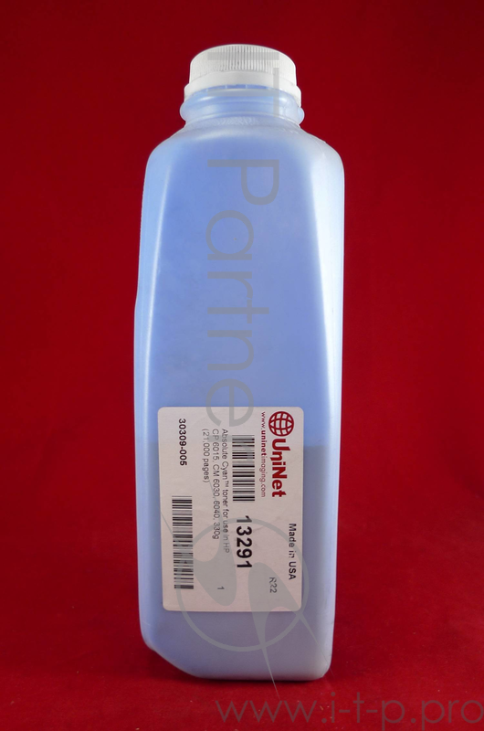 Тонер HP CP 6015/CM 6030/40 Cyan (фл. 330 г) Absolute Cyan 21K Uninet
