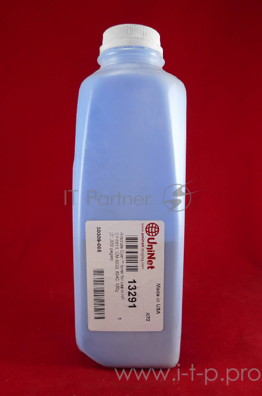 Тонер HP CP 6015/CM 6030/40 Cyan (фл. 330 г) Absolute Cyan 21K Uninet