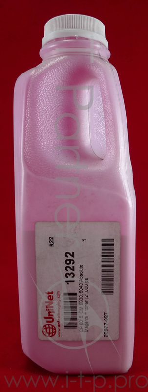 Тонер HP CP 6015/CM 6030/40 Magenta (фл.330г) Absolute Magenta 21K Uninet