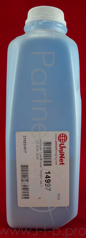 Тонер HP CP 4525/4025/CM 4540 cyan CE261A Absolute Cyan (фл.) 11K Uninet