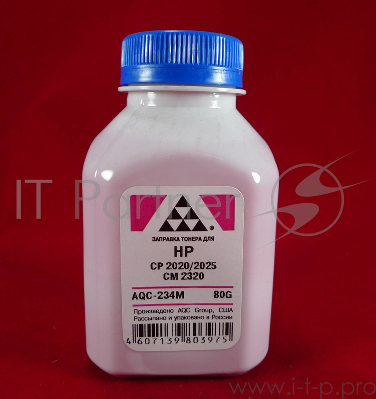 Тонер HP CP2020/2025/CM2320 Magenta, (фл.80г.) AQC фас. Россия