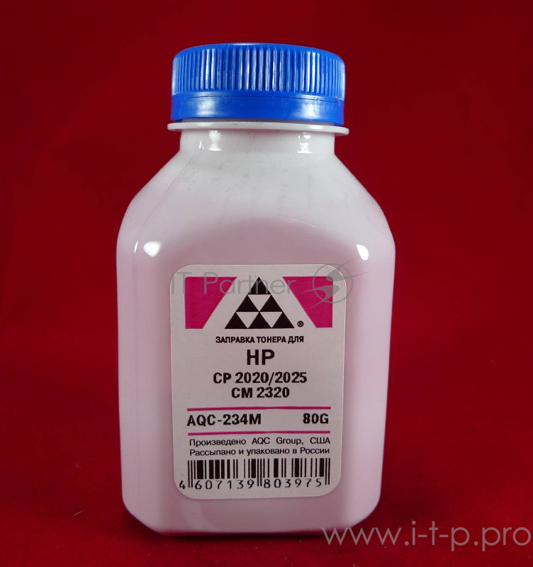 Тонер HP CP2020/2025/CM2320 Magenta, (фл.80г.) AQC фас. Россия