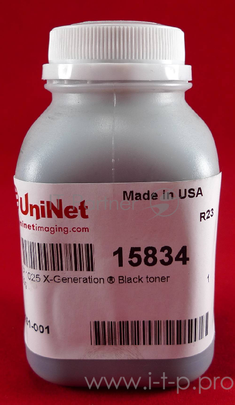 Тонер HP CP 1025/M 175/275 Black CE310A (фл. 30г) X-Generation 1.3K Uninet