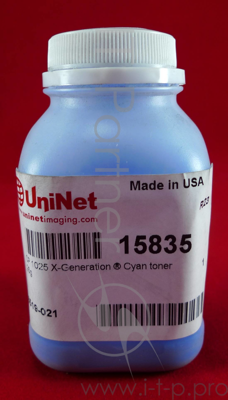 Тонер HP CP 1025/M 175/275 cyan (флк.26 г) CE311A X-Generation 1K Uninet