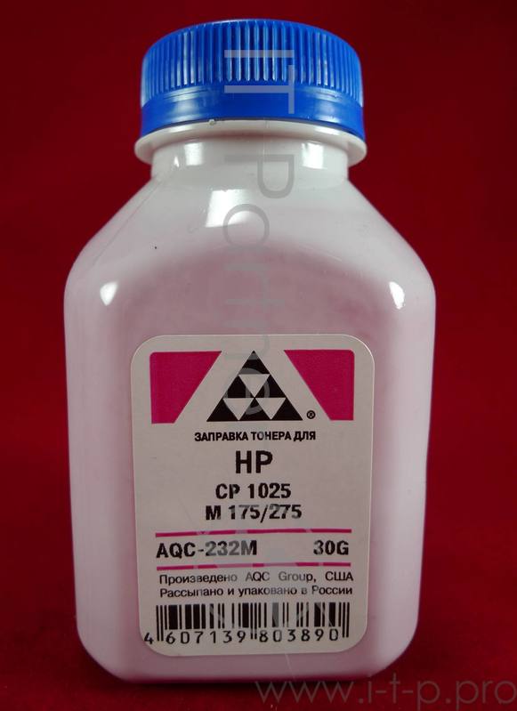 Тонер HP CP 1025/M 175/275 Magenta (фл. 30г) AQC фас. Россия