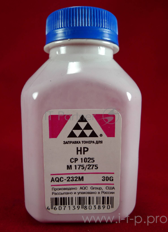 Тонер HP CP 1025/M 175/275 Magenta (фл. 30г) AQC фас. Россия