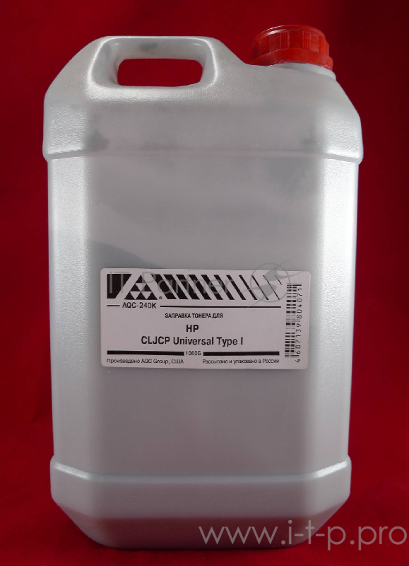 Тонер HP CLJ CP Universal Type I Black (кан. 1кг) AQC фас. Россия