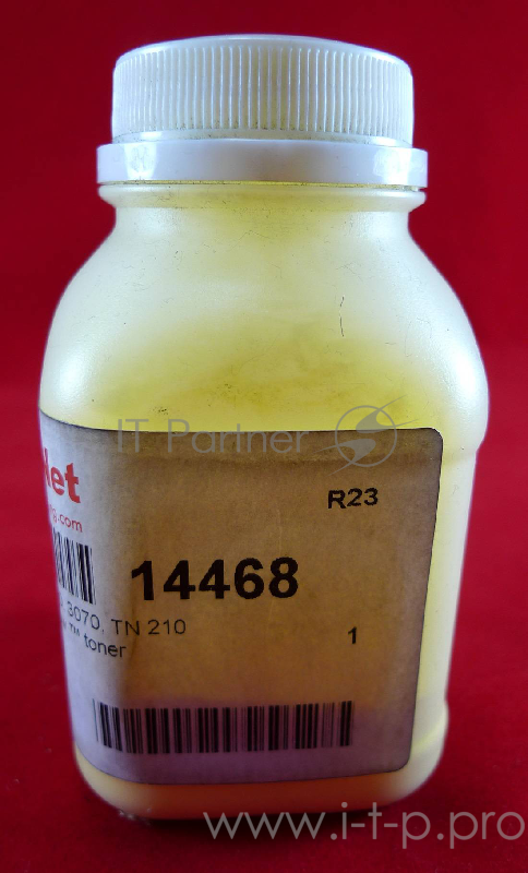 Тонер Brother TN 230Y HL 3040/45/50/70/DCP 9010 yellow (фл. 40г) X-Generation 1.4K Uninet