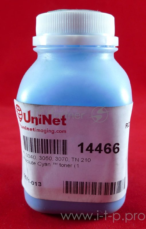 Тонер Brother TN 230C HL 3040/45/50/70/DCP 9010 cyan (фл. 40г) X-Generation 1.4K Uninet