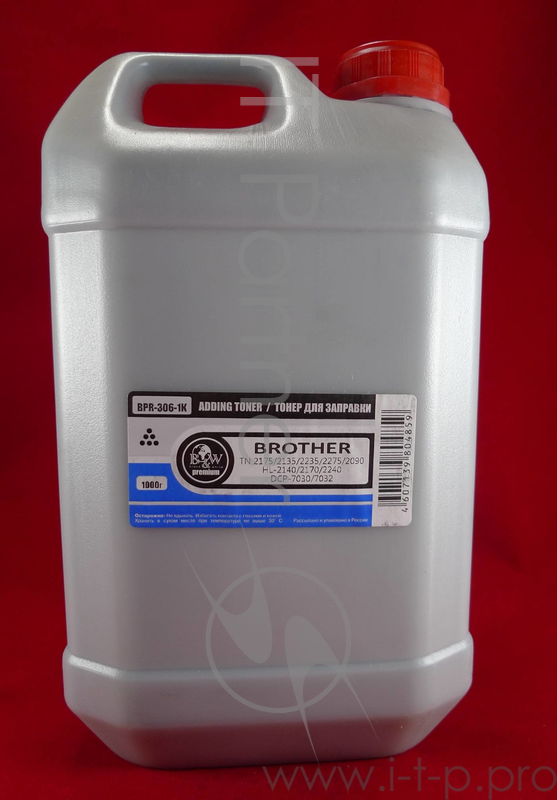 Тонер Brother TN 2175/2135/2235/2275 HL-2140/2170/2240, DCP-7030/7032/7040/7045N, MFC-7860 (кан. 1кг