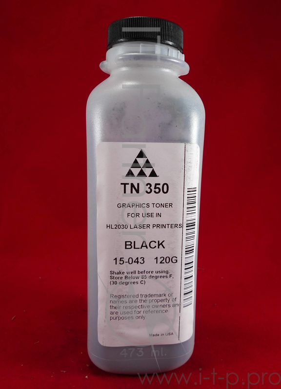 Тонер Brother TN 2075/85/2135/75 HL 2030/35/40/75/2140/50/70 (фл. 120г) AQC-США