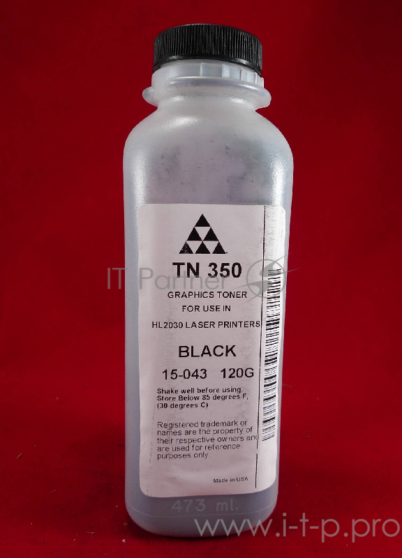 Тонер Brother TN 2075/85/2135/75 HL 2030/35/40/75/2140/50/70 (фл. 120г) AQC-США