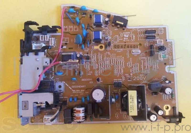 Плата DC-контроллера HP LJ P1102w (RM1-7596)