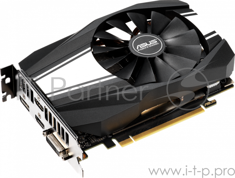 Видеокарта ASUS GeForce RTX 2060 6ГБ PH-RTX2060-6G (GeForce RTX 2060, DDR6, DVI, 2xHDMI, DP) (PCI-E)