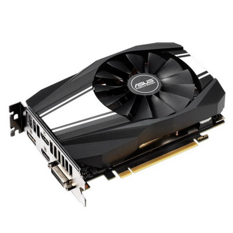 Видеокарта ASUS GeForce RTX 2060 6ГБ PH-RTX2060-6G (GeForce RTX 2060, DDR6, DVI, 2xHDMI, DP) (PCI-E)