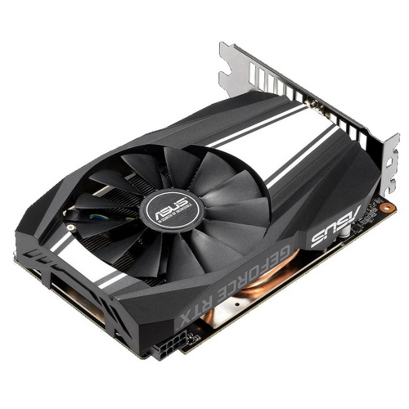 Видеокарта ASUS GeForce RTX 2060 6ГБ PH-RTX2060-6G (GeForce RTX 2060, DDR6, DVI, 2xHDMI, DP) (PCI-E)