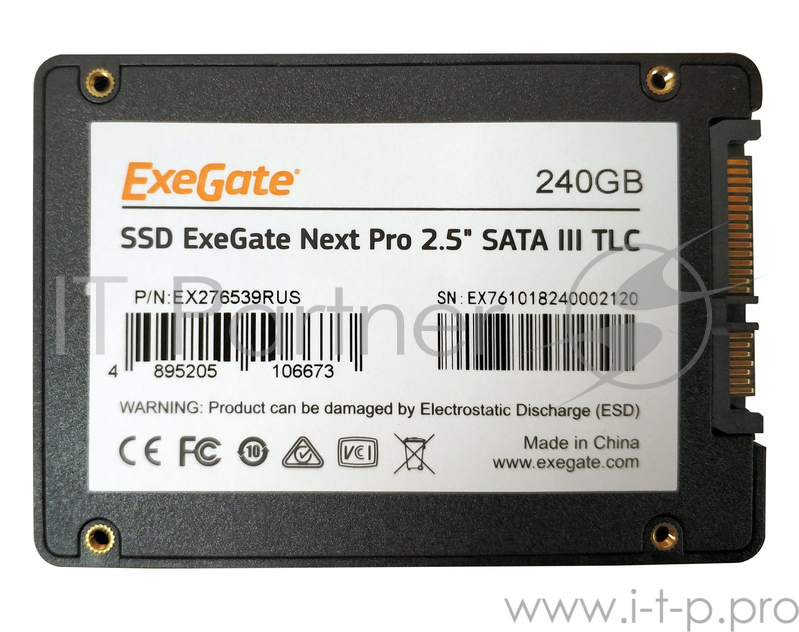 носитель информации ExeGate SSD 240GB Next Pro Series EX276539RUS {SATA3.0}