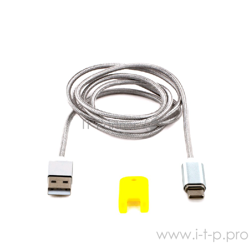 Кабель Cablexpert Кабель магнитный USB 2.0 CC-USB2-AMUCMM-1M, AM/TypeC, 1м, алюминиевые разъемы, коробка