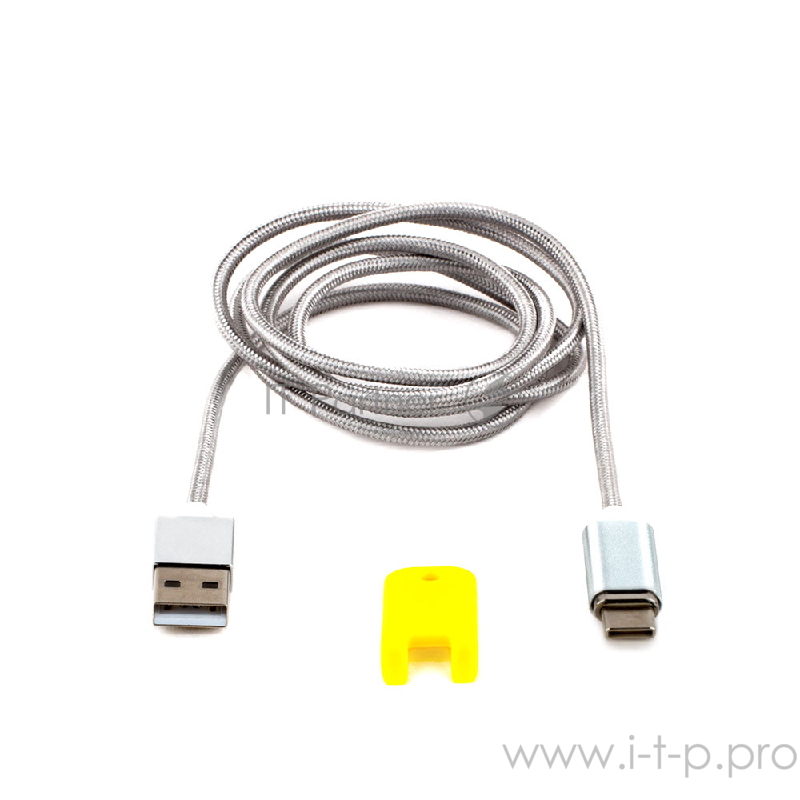 Кабель Cablexpert Кабель магнитный USB 2.0 CC-USB2-AMUCMM-1M, AM/TypeC, 1м, алюминиевые разъемы, коробка