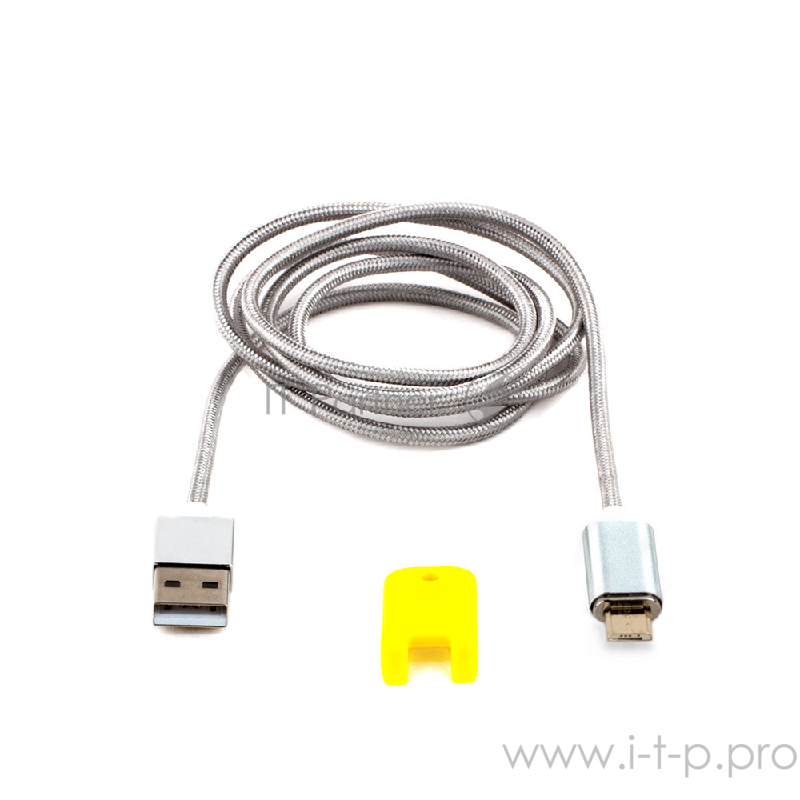 Кабель Cablexpert Кабель магнитный USB 2.0 CC-USB2-AMmUMM-1M, AM/ microBM 5P, 1м, алюминиевые разъемы, коробка