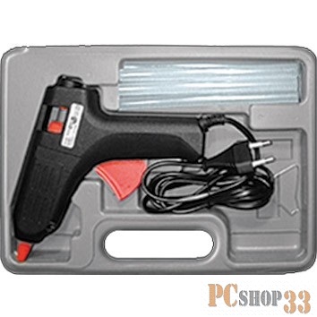 Пистолеты (Скотчи, пленки) FIT IT Пистолет клеевой д. 11 мм, 70 Вт в чемоданчике 14350