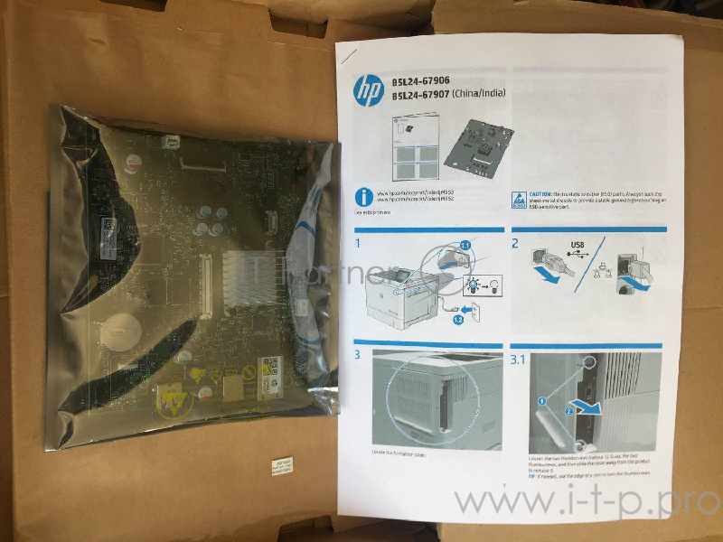 Плата форматера HP CLJ M553n/dn (B5L24-67909/B5L24-67906/B5L30 OEM
