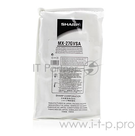 Девелопер SHARP MX27GVSA для MX2300/2700/3500/4500 (C/ M/ Y по 1 штуке на 60.000 копий) цветной