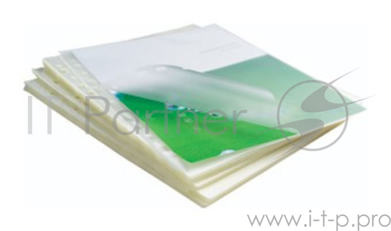 Пленки для ламинирования Fellowes®, A4, с перфорацией, 80 мкм, 100 шт, трехслойная структура: ПВХ +