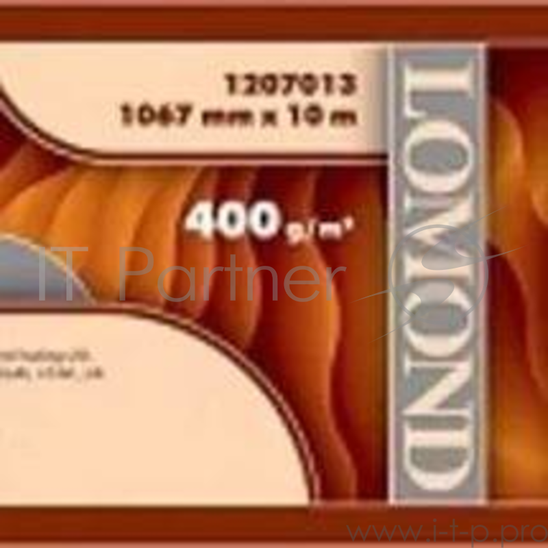 Холст LOMOND XL Natural Canvas Dye - холст для струйной печати, ролик (1067ммХ10м), 400 мкм.