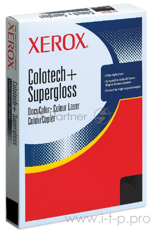 Бумага XEROX Colotech Plus без покрытия 170CIE, 100г, SRA3 (450x320мм), 500 листов. Грузить кратно 3