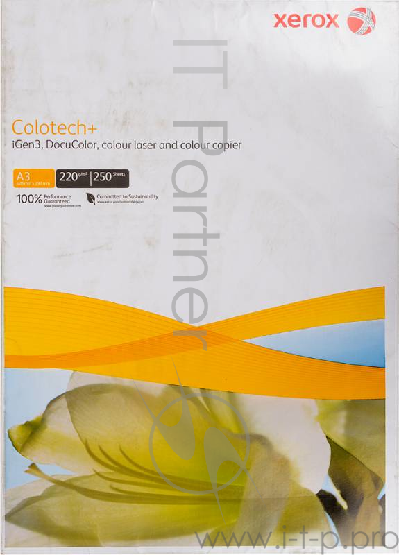 Бумага XEROX Colotech Plus без покрытия 170CIE, 220г, A3, 250 листов Грузить кратно 4.