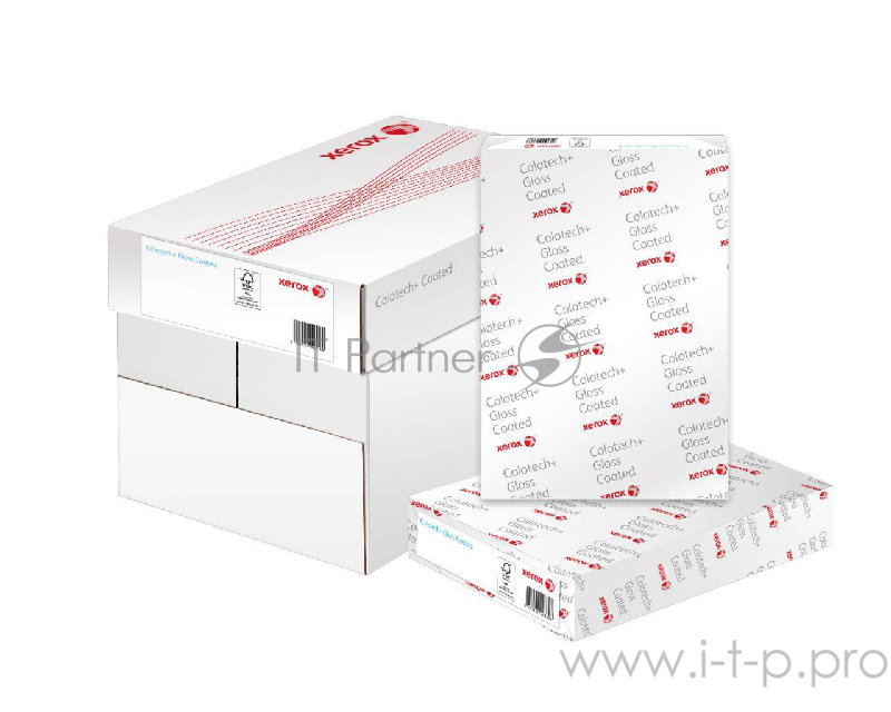 Бумага XEROX Colotech Plus Gloss Coated, 210г, SR A3 (450X320мм), 250 лист. Грузить кр.3