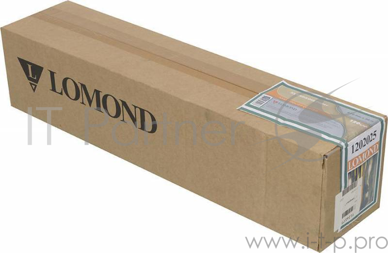 Бумага Lomond 1202025 24(A1) 610мм-30м/120г/м2/белый матовое для струйной печати