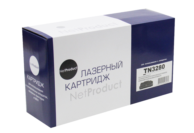 Тонер-картридж NetProduct для Brother HL-5340/5350/5370/5380//DCP807 TN-3280, 8К
