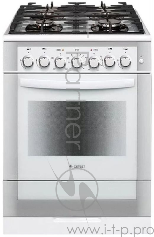 Плита Комбинированная Gefest ПГЭ 6502-02 0042 белый