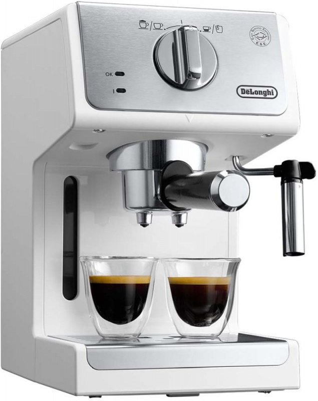 Кофеварка эспрессо Delonghi ECP33.21.W 1100Вт белый