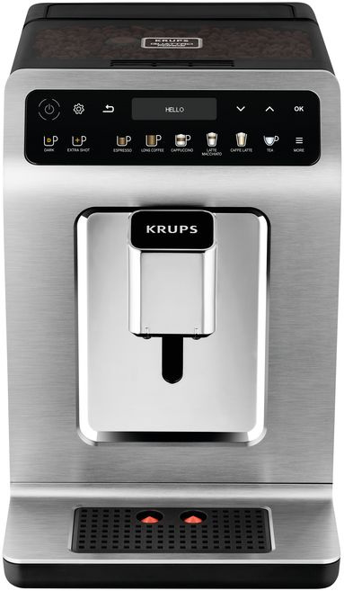 Кофемашина Krups EA894T10 1450Вт серебристый