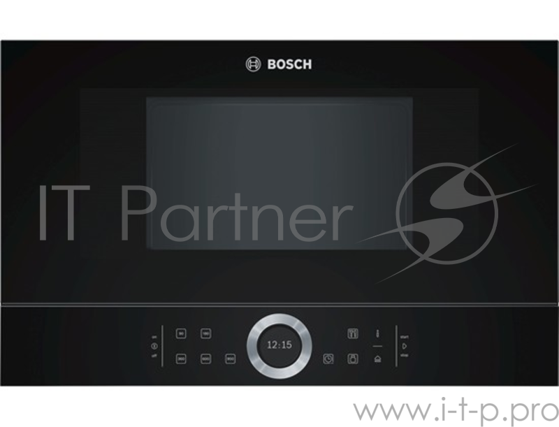 Микроволновая печь встраиваемая Bosch BFL634GB1 черный