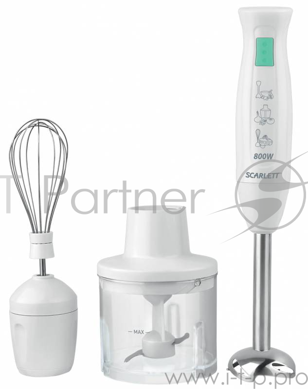 Блендер погружной Scarlett SC-HB42F24 800 Вт. белый