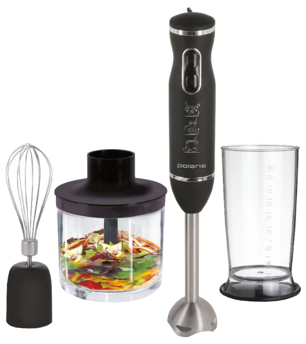 Блендер погружной Polaris PHB 0522 500Вт черный