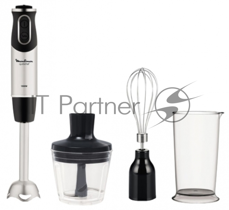 Блендер погружной Moulinex DD655832 1000 Вт. черный/серебристый